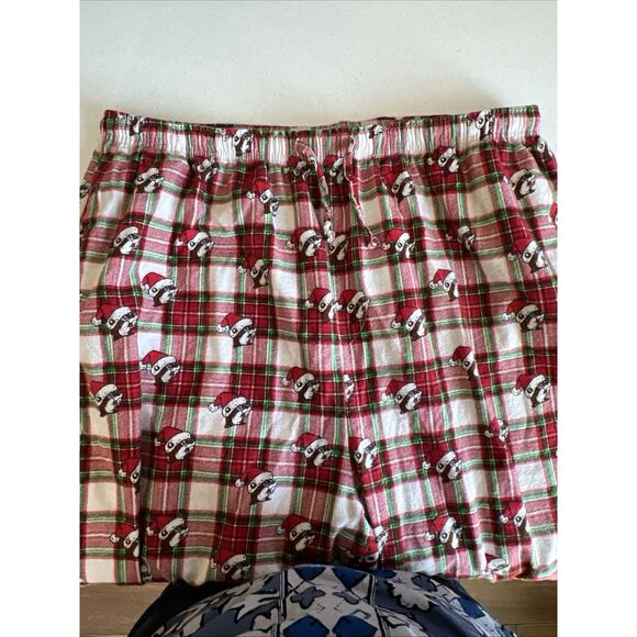 Buc-ee's Christmas Cotton Flannel Pajama Lounge Pants mens women XXL Pockets 2X - Picture 5 of 8